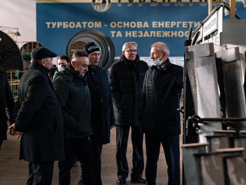 Делегація Київського науково-дослідного та проектно-конструкторського інституту «Енергопроект» відвідала АТ «Укренергомашини»