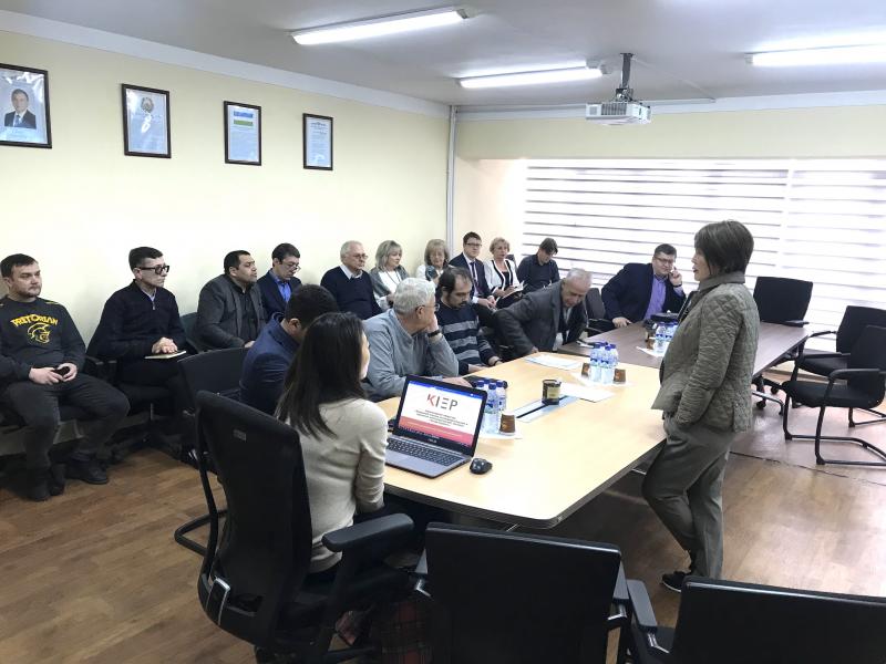ADVISORY BOARD IN THE REPUBLIC OF UZBEKISTAN ON EXCHANGE OF EXPERIENCE AT KIEP IN ARRANGING AND CONDUCTING PUBLIC HEARINGS REGARDING NPP CONSTRUCTION 