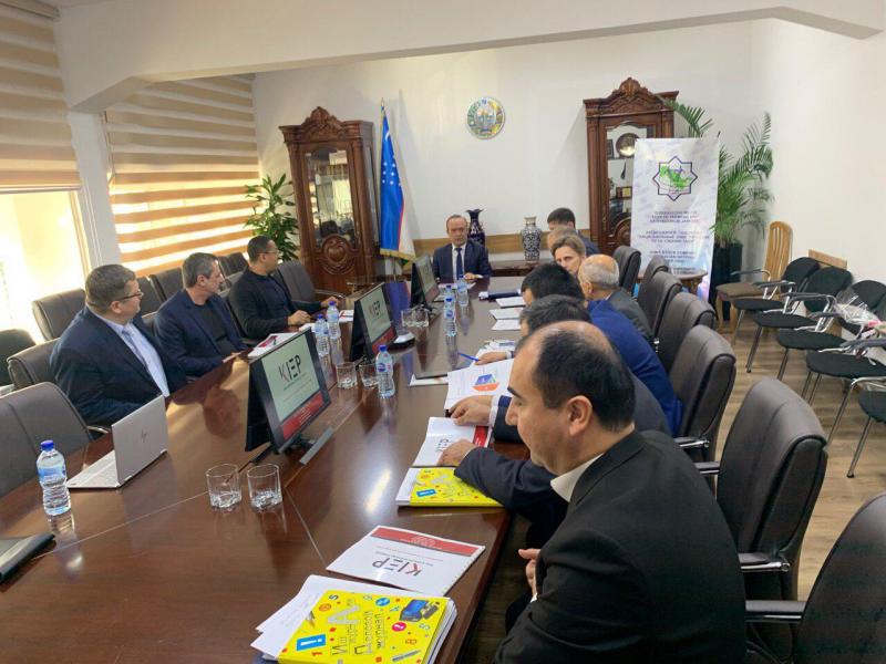WORKING MEETING BETWEEN JSC KIEP AND JSC "NATIONAL ELECTRIC NETWORKS OF UZBEKISTAN"